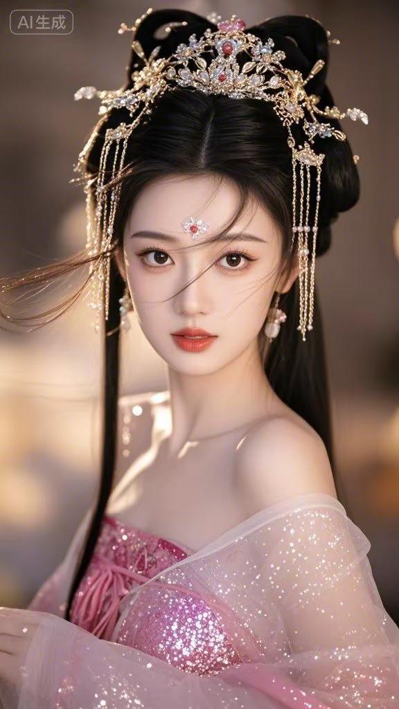 汉服装妆造 ai创作