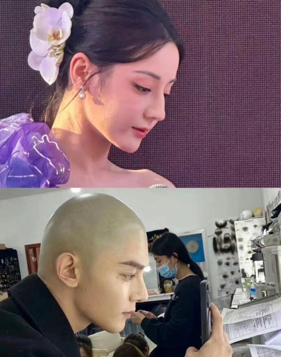 迪丽热巴和夏之光的鼻子高度好像 ​​​