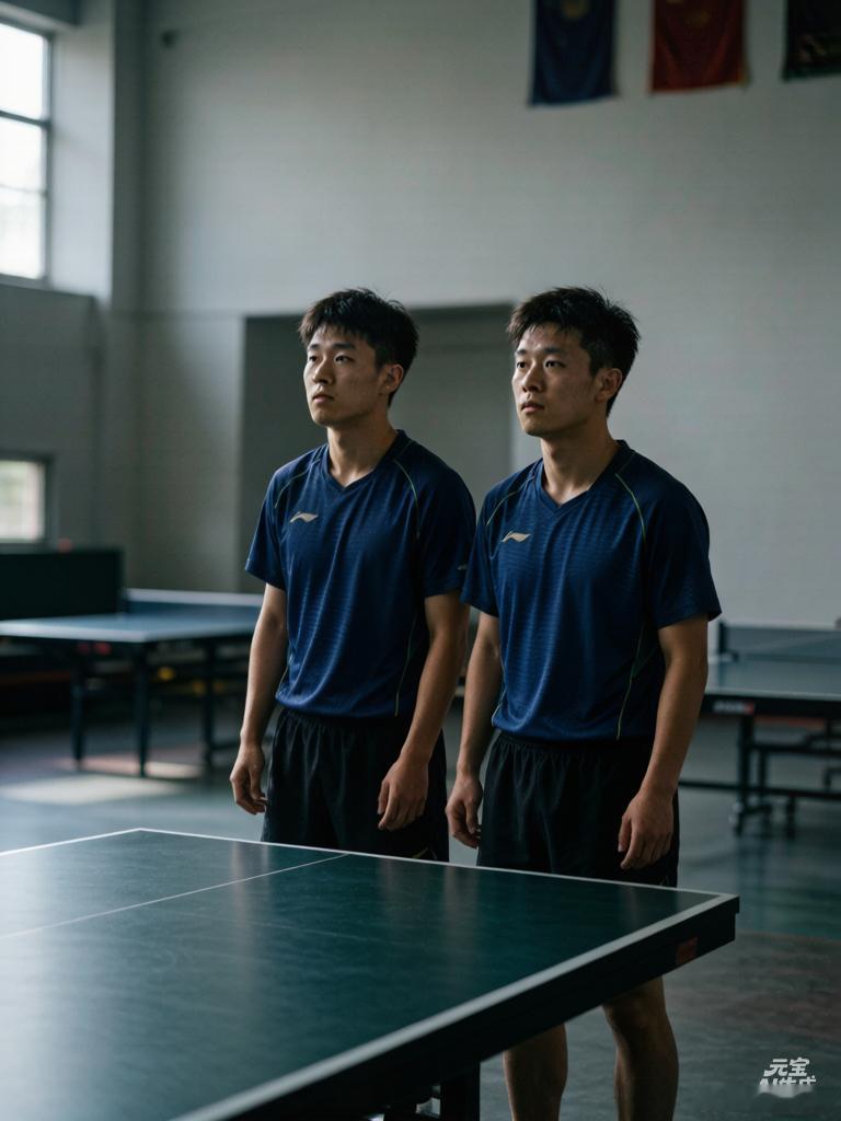王楚钦王皓同时无奈🏓伦敦世乒赛男团1-3爆冷负韩国，王楚钦与王皓师徒二人“同时