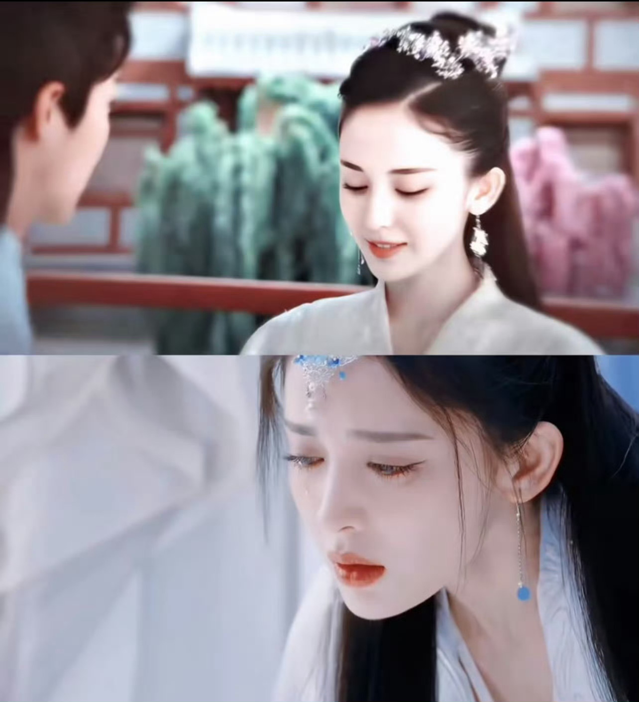 当年择天记时期的鹿晗和娜扎，想不到居然有这么美的人 