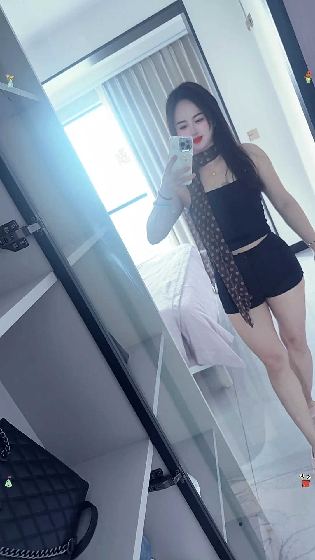黑裙穿搭 穿衣自由微胖女孩