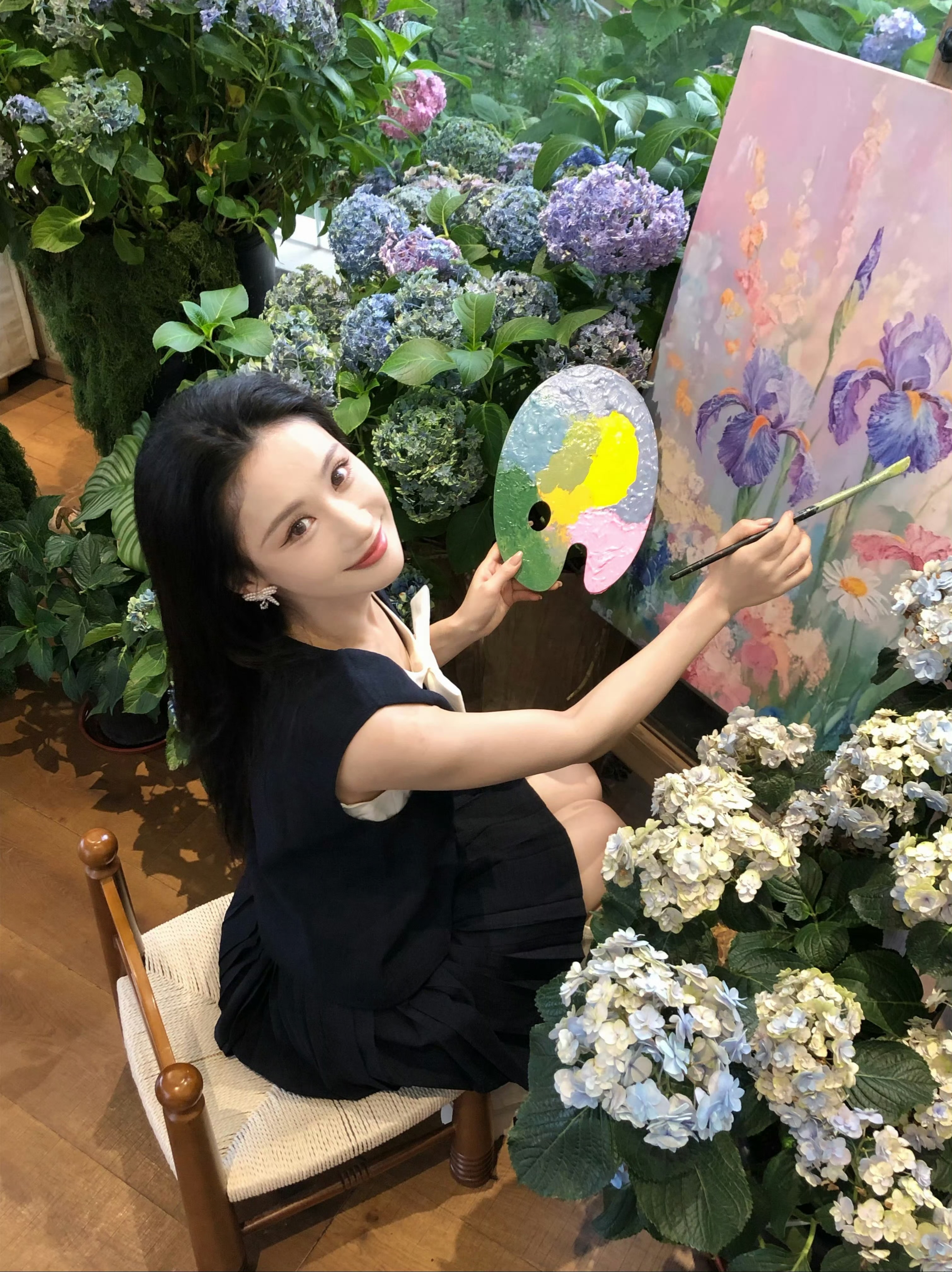 何宣林出浪完全大升咖特别优秀美萌的一个小女孩呀 