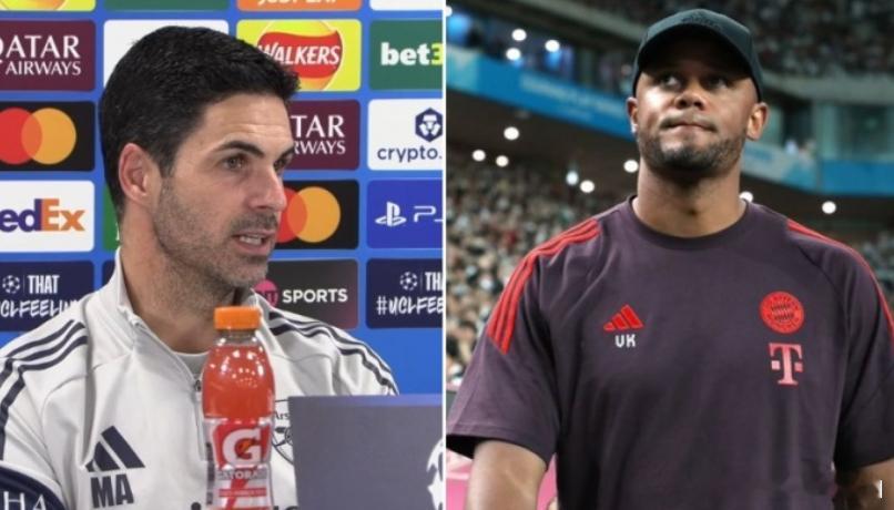 记者Steve Kay发文，指出英超和德甲领头羊在过去一轮联赛里同样输球，却遭受