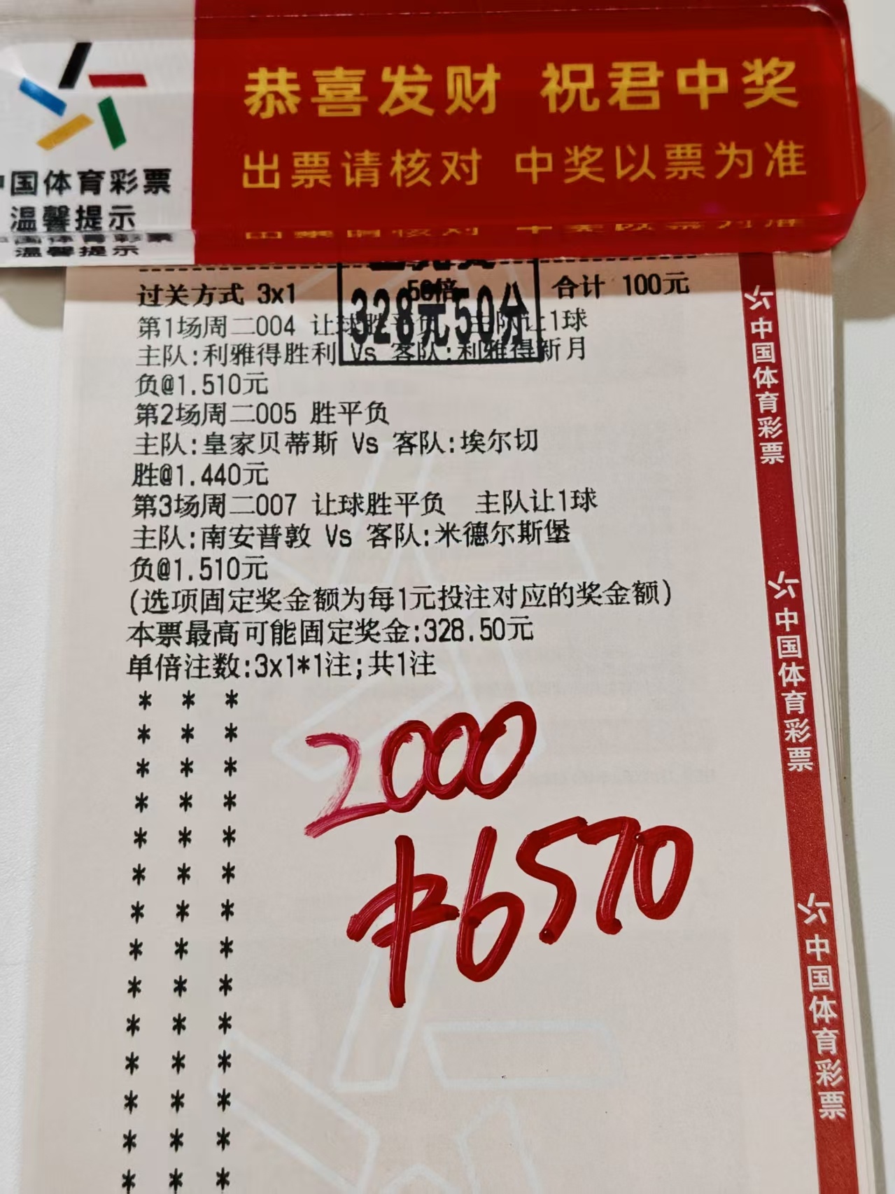 内部大神精选3串一精准命中！利雅得胜利+贝蒂斯+南安普敦三场全红，稳稳拿下大肉串