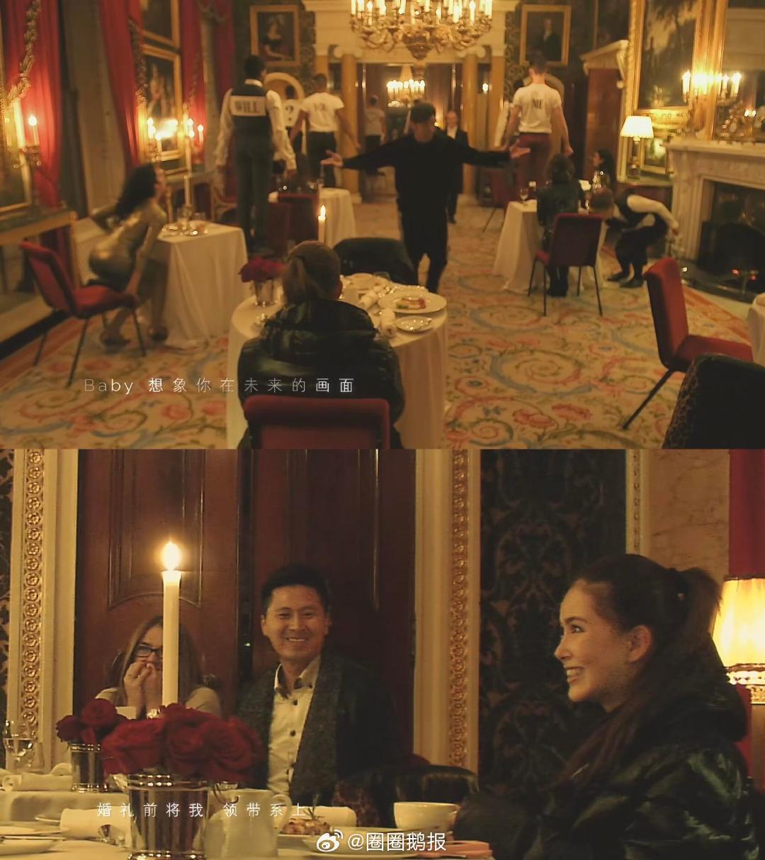 昆凌穿着羽绒服周杰伦穿西装昆凌穿着羽绒服哈哈哈哈哈昆凌想睡觉但周杰伦非得拉着出去