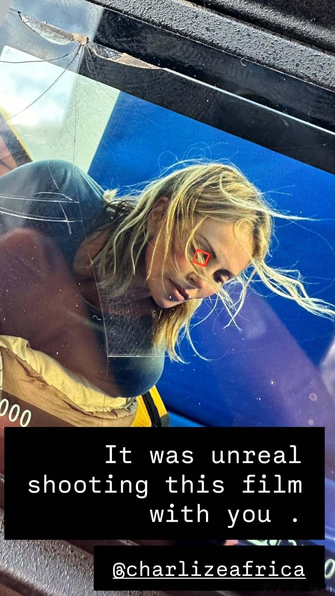 Charlize Theron查理兹塞隆的发型师兼好友Adir Abergel晒