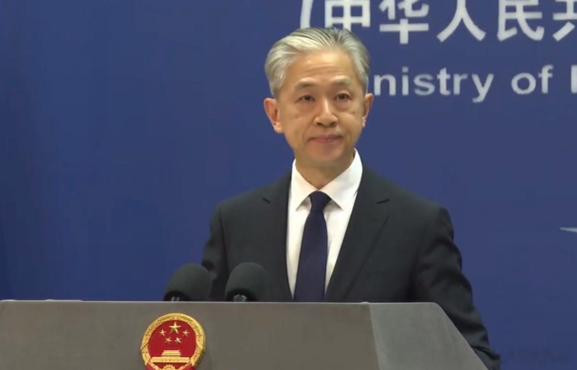 汪文斌  早安八月愉快