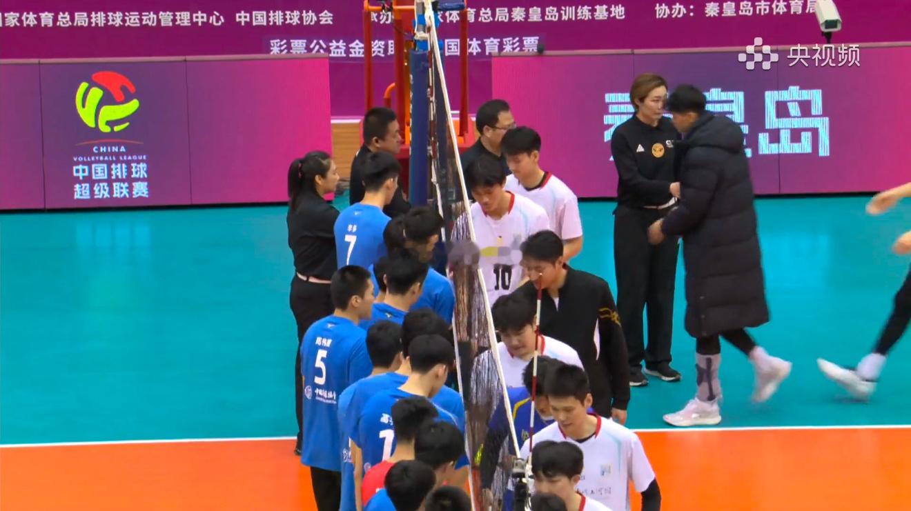 2024-2025中国男排超级联赛B级季后赛E组第十五轮，江苏青年队3-0（25