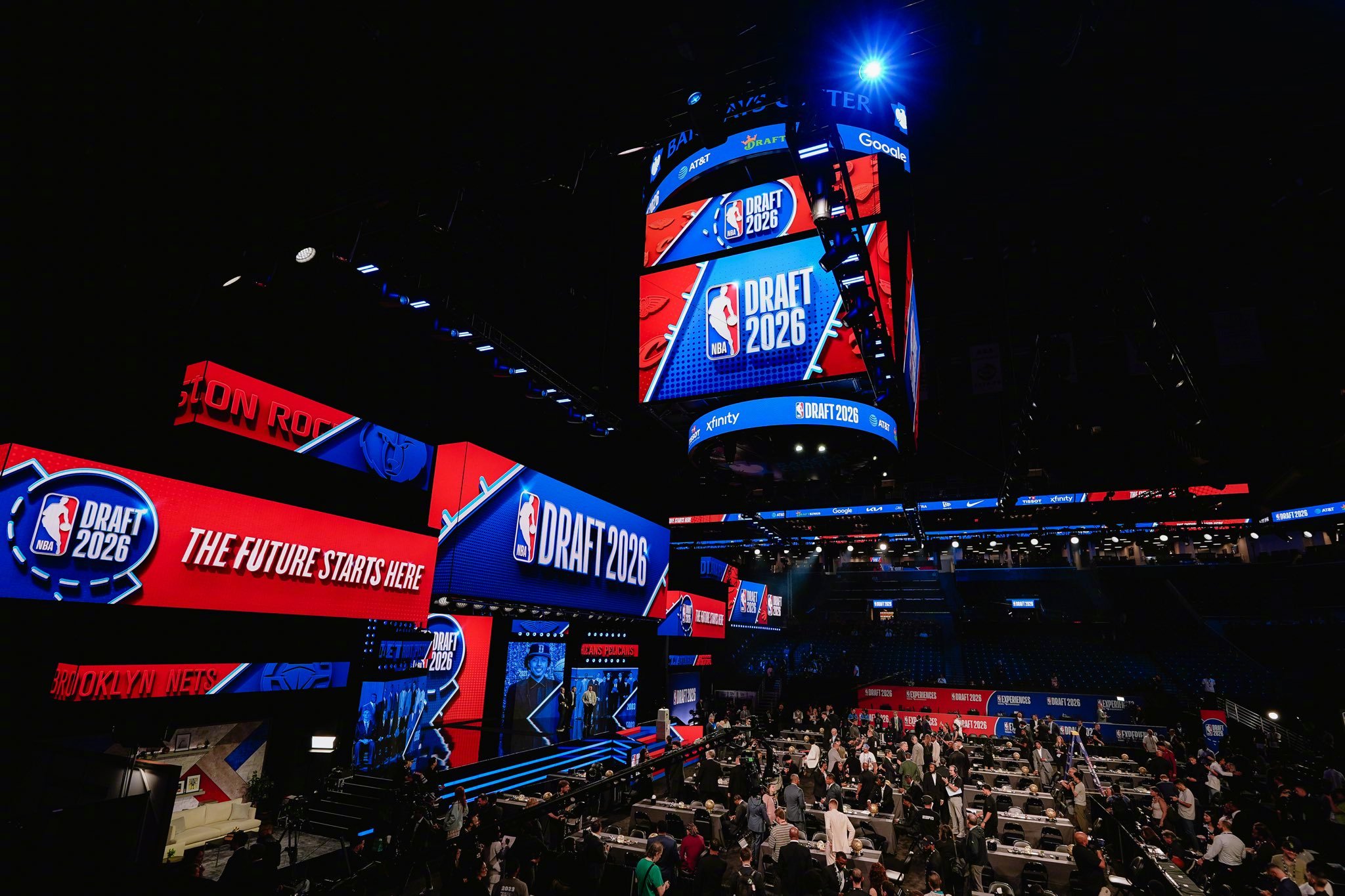 快船抵达选秀大会现场！2026NBA选秀大会