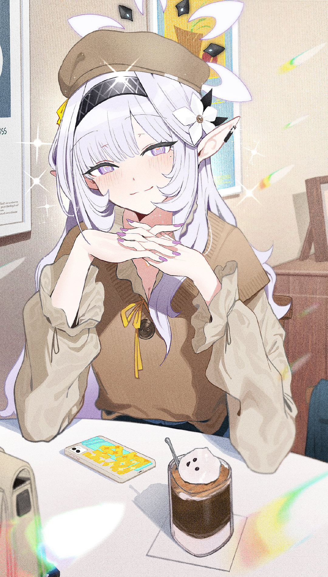 明星日鞠——碧蓝档案——画师: 殘夜 ZANYA，