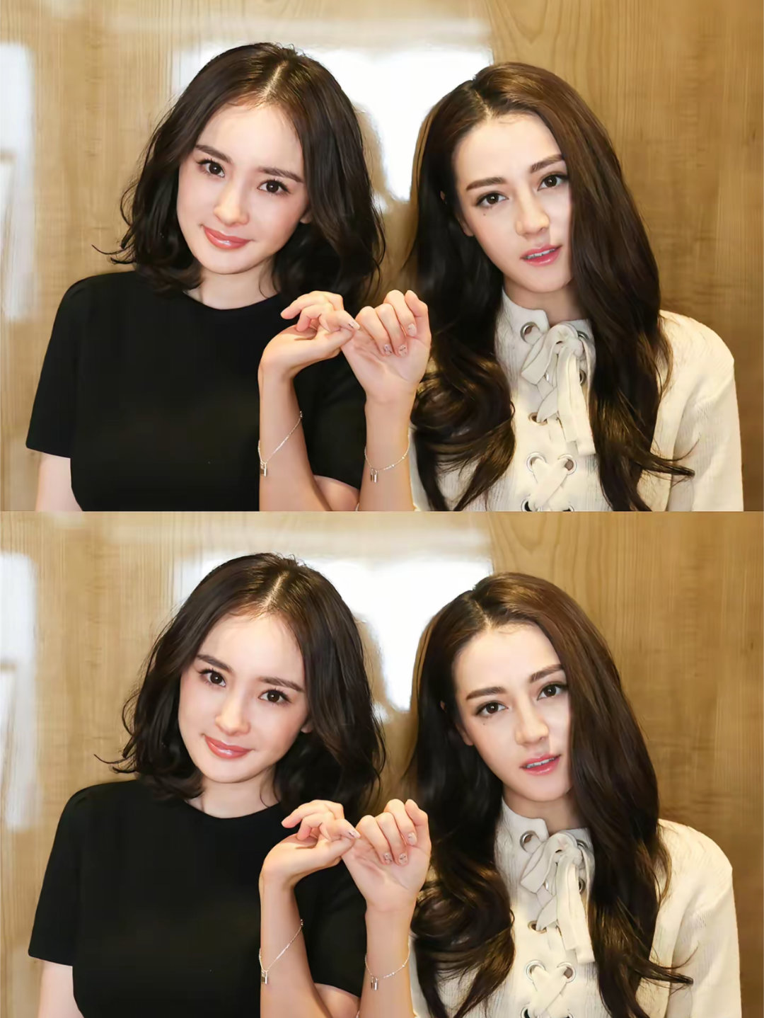 迪丽热巴杨幂卡点生日祝福 是姐姐和妹妹，也是她亲手养大的玫瑰！一路走到顶峰相见，