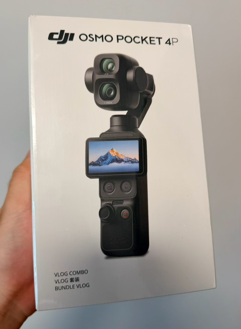 原价抢了一台 pocket4p 这玩意是真难抢啊