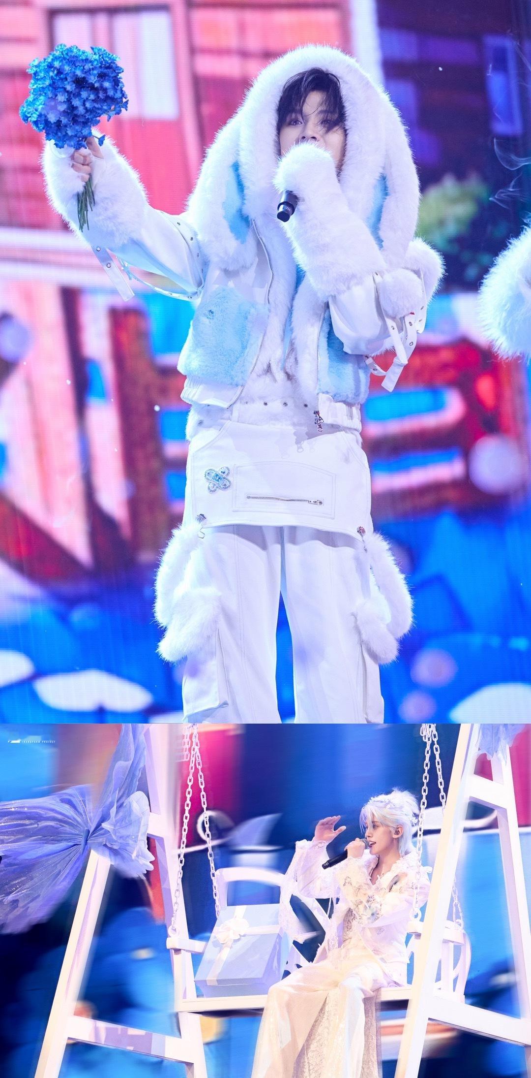 TOP登陆少年浪漫主义演唱会舞台图集，来自朱志鑫、张泽禹、张极、左航、苏新皓的帅