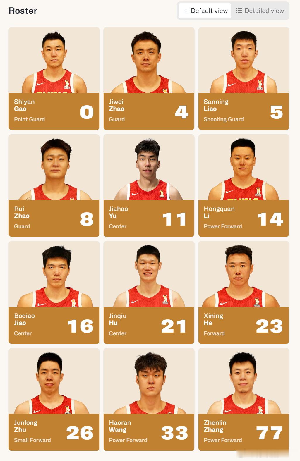 胡明轩落选中国男篮12人名单，郭指导这次来真的？FIBA官网更新中国男篮客战日本