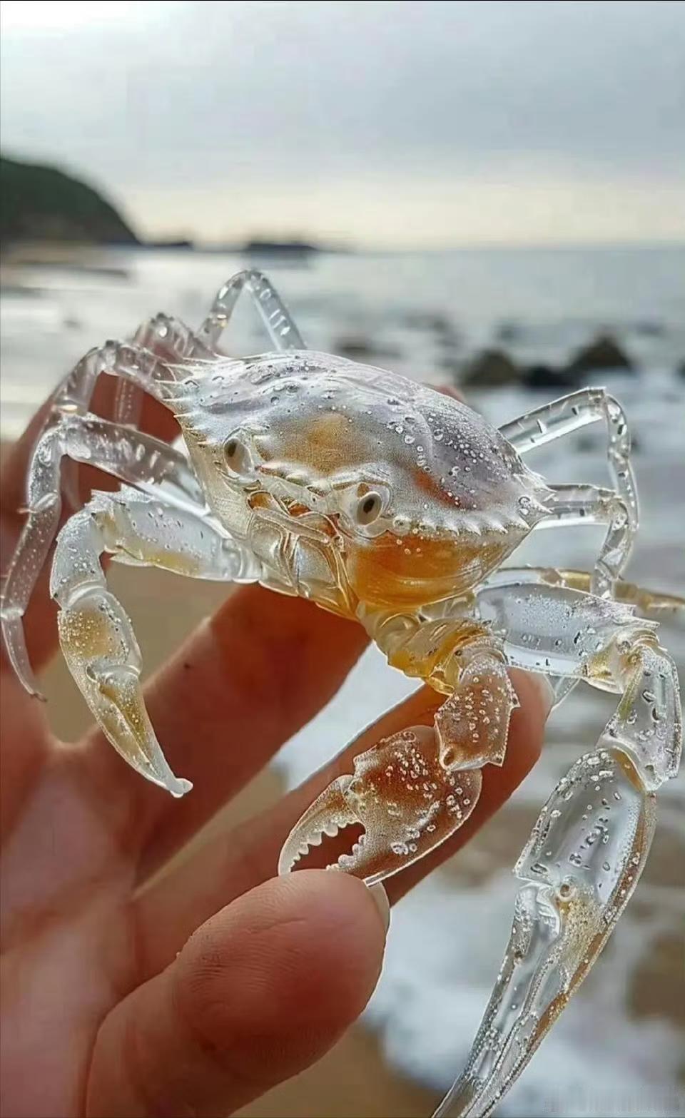 在海边看到的，这是什么螃蟹啊