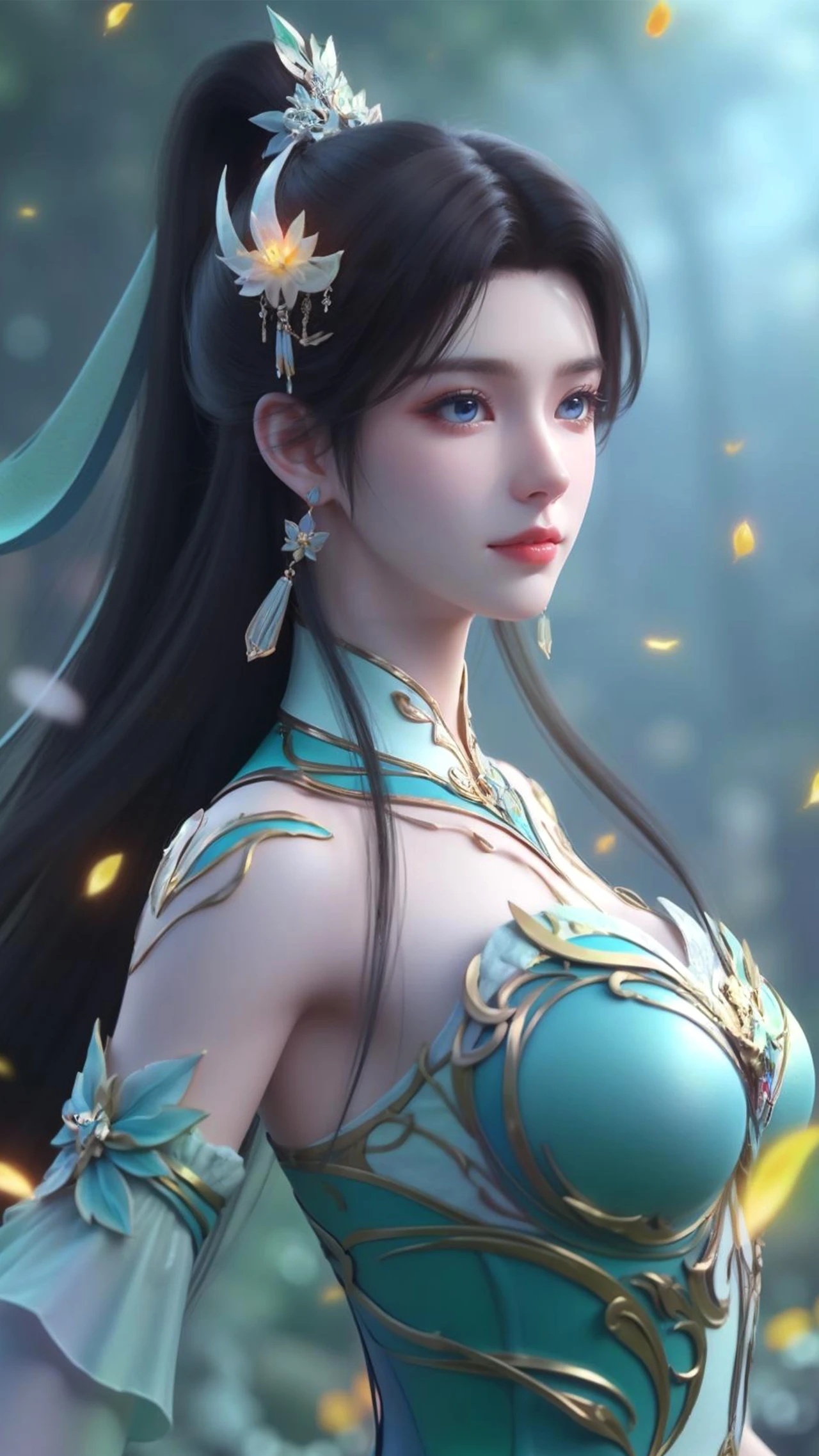 #动漫[超话]##国漫点评团##斗破苍穹# 高清｜无水印，萧熏儿新模型超美壁纸。