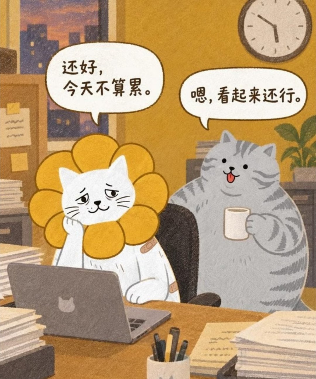 年轻人都开始把工作和生活隔离了不再把工作当成生活的全部。上班认真做事，下班回归自