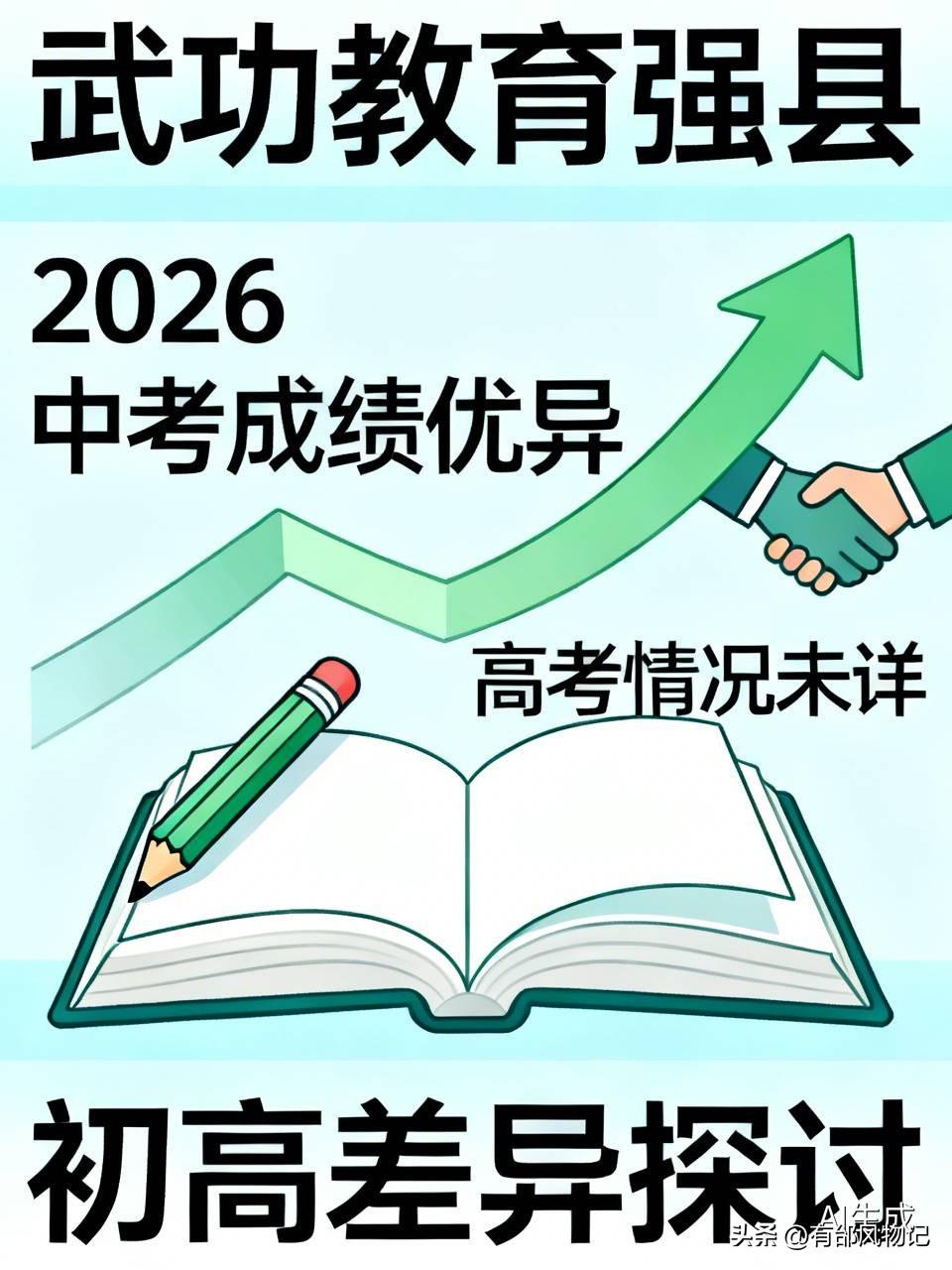 武功县2026年的中考成绩每个考生可能各有欢喜，整体上看还是不错的，教育强县名至
