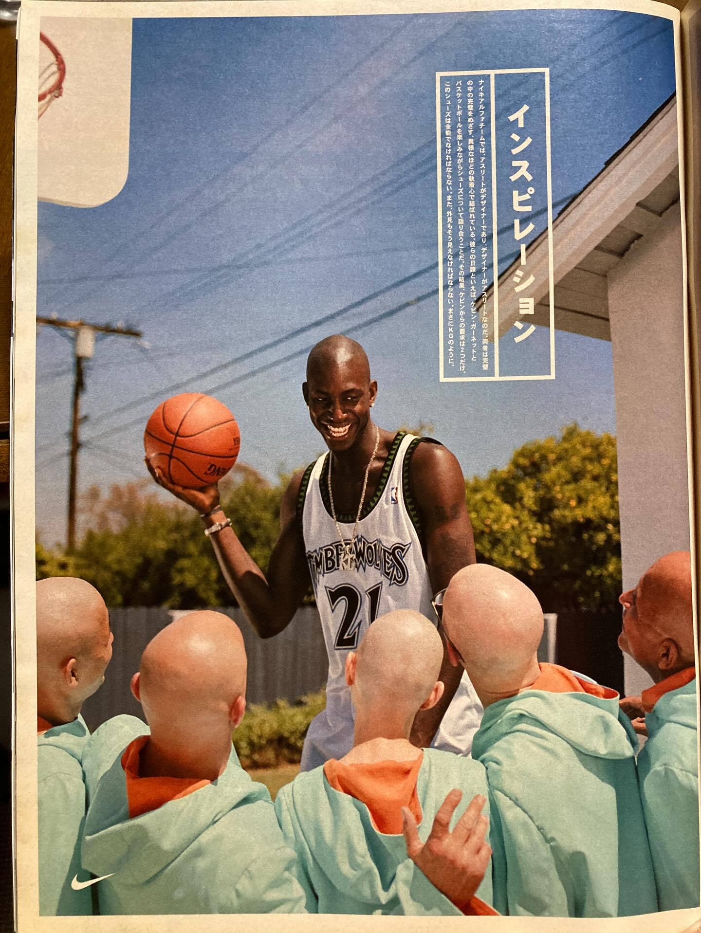 Kevin Garnett  金色Nike Flightposite 1 日版广