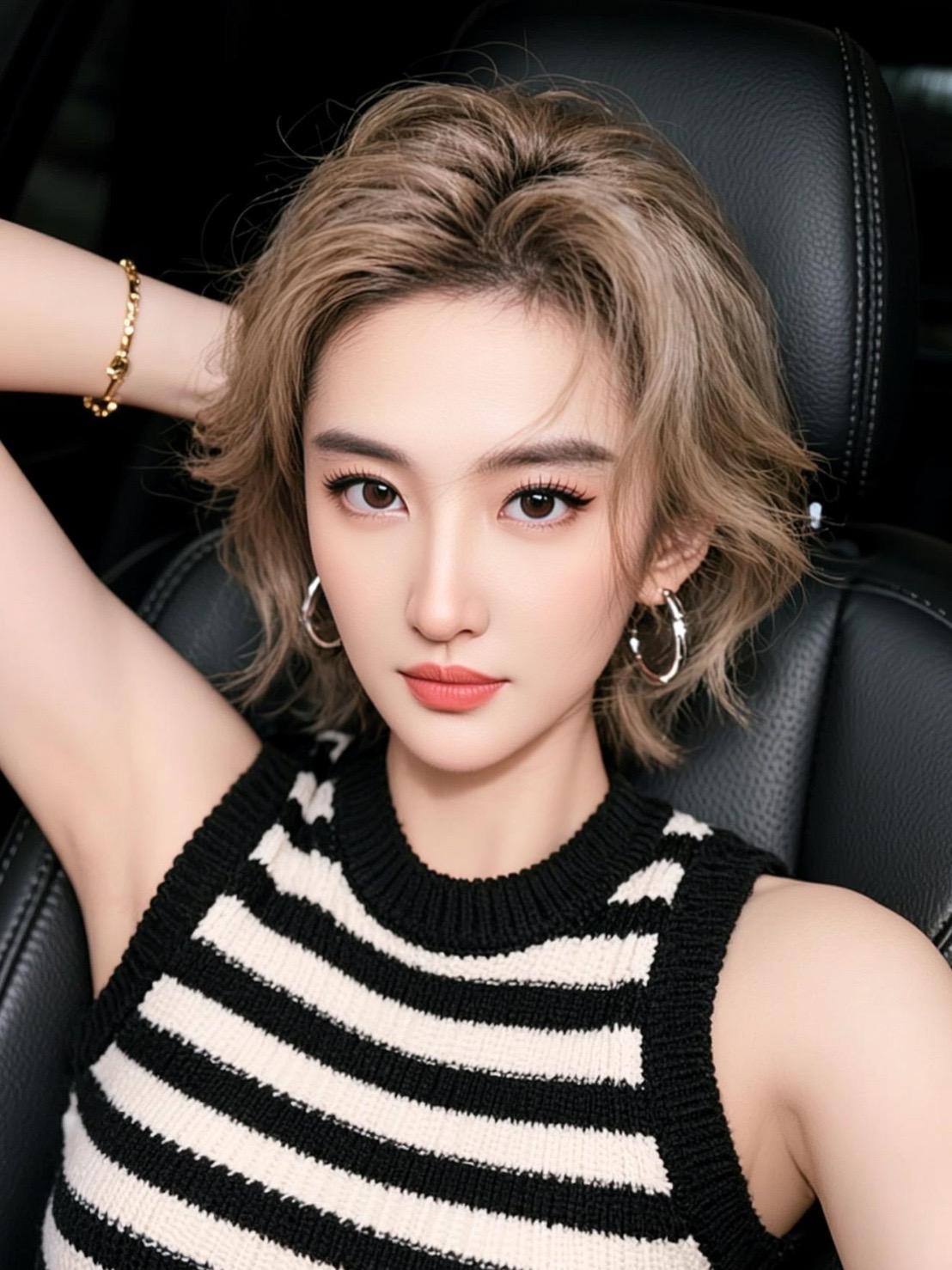 好物都在橱窗AI美式辣妹自拍 随变ai随便玩 顶流短发