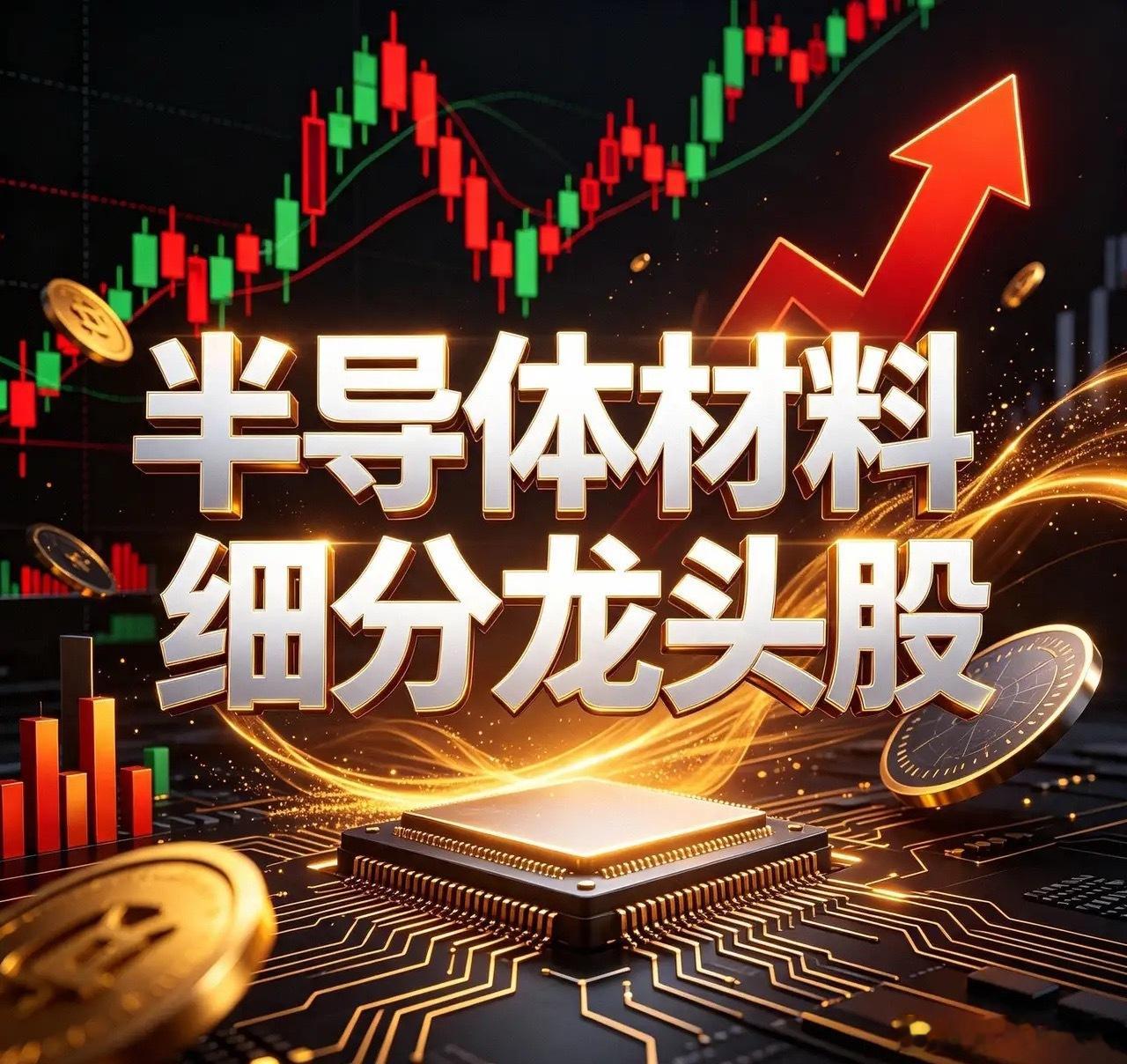 半导体材料细分龙头股一、硅片（晶圆基底）1. 沪硅产业（688126）：国内12