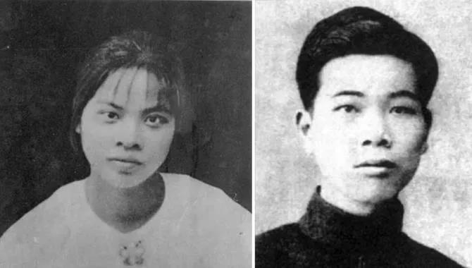 1928年2月6日清晨，黄花岗刑场，两位意志坚如钢的共产党员，23岁的周文雍 和