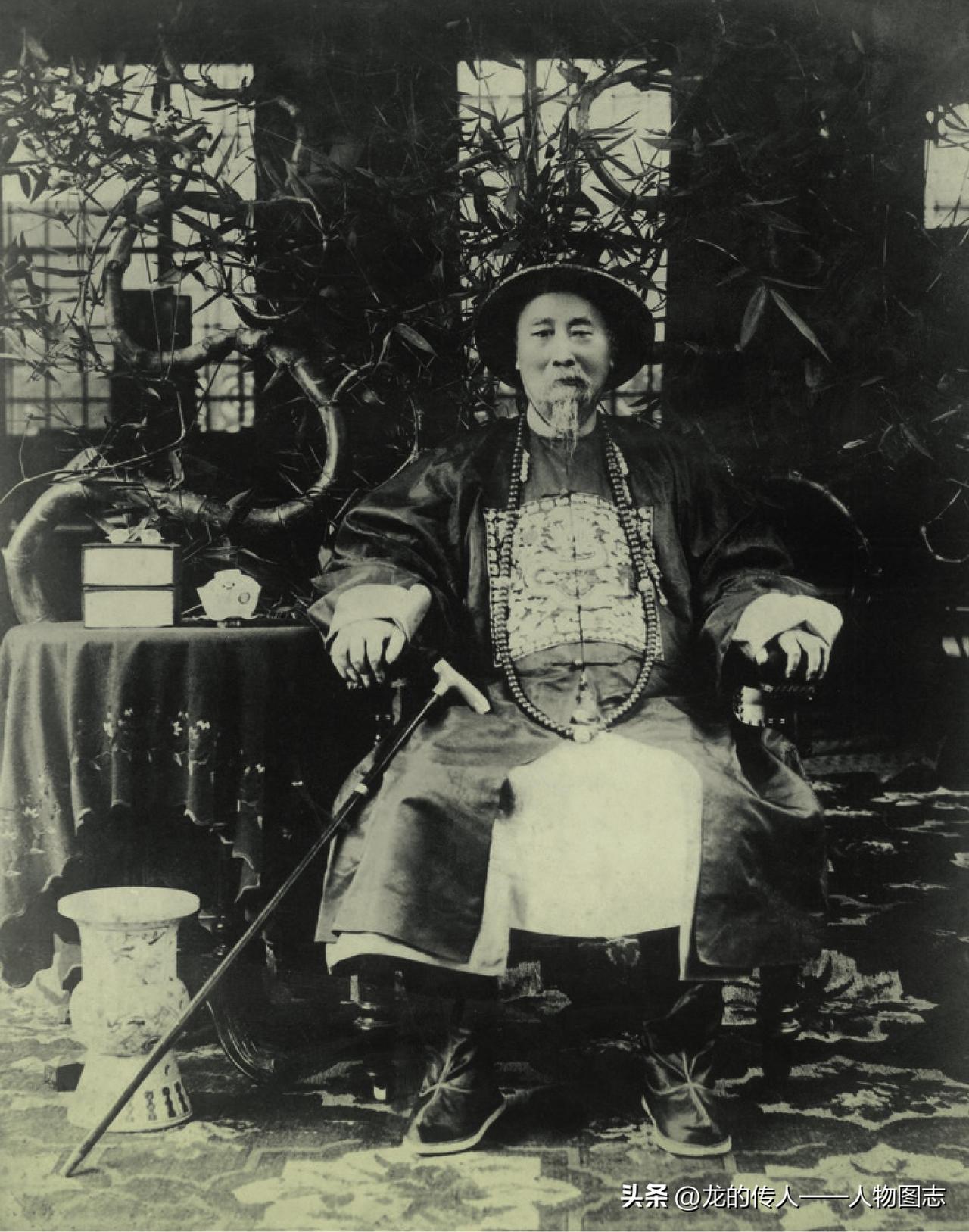 李鸿章在广州。