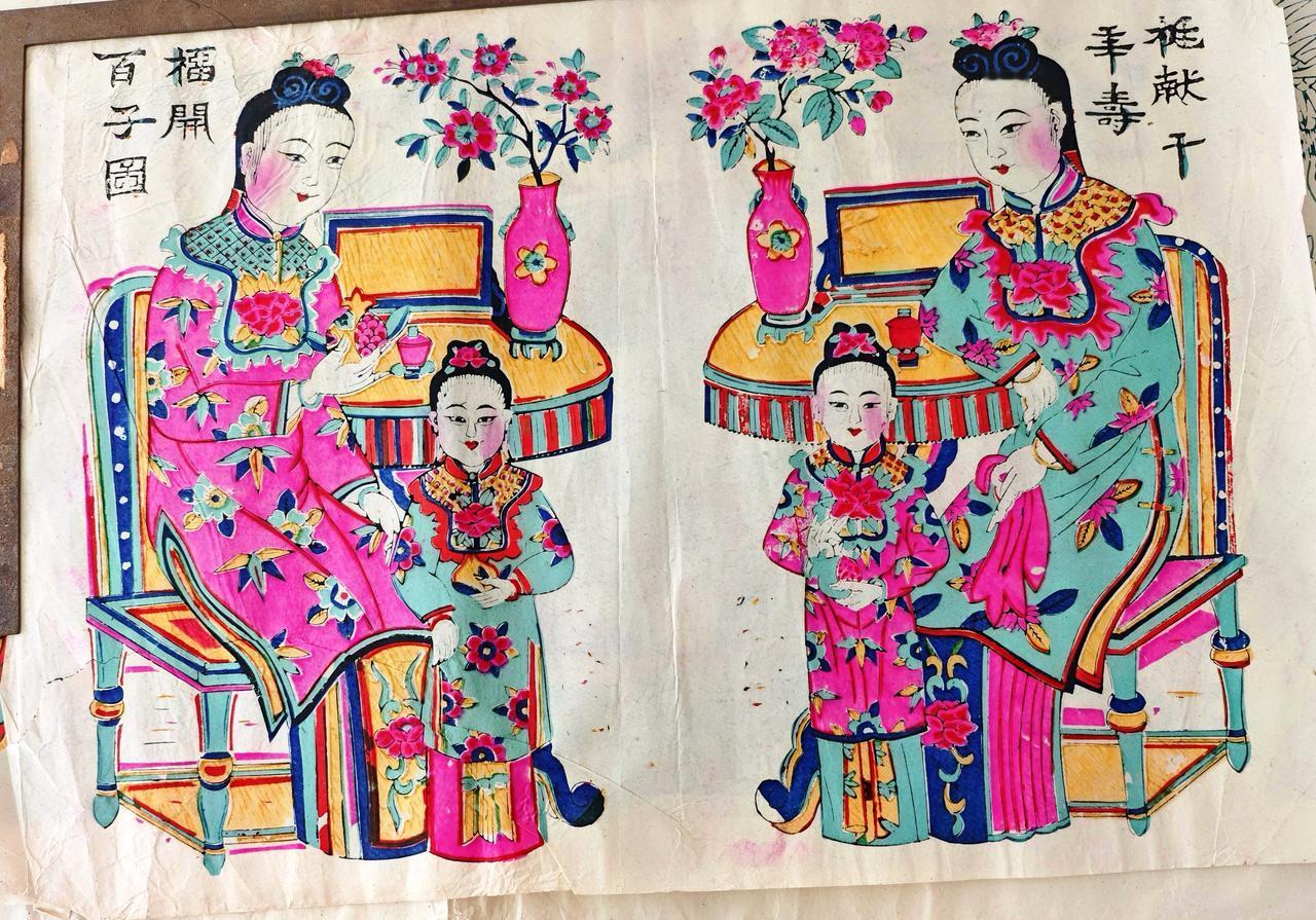 你最难忘的一张年画是什么
 
旧时光里，年味从来不在精致的零食和新衣里，而是藏在