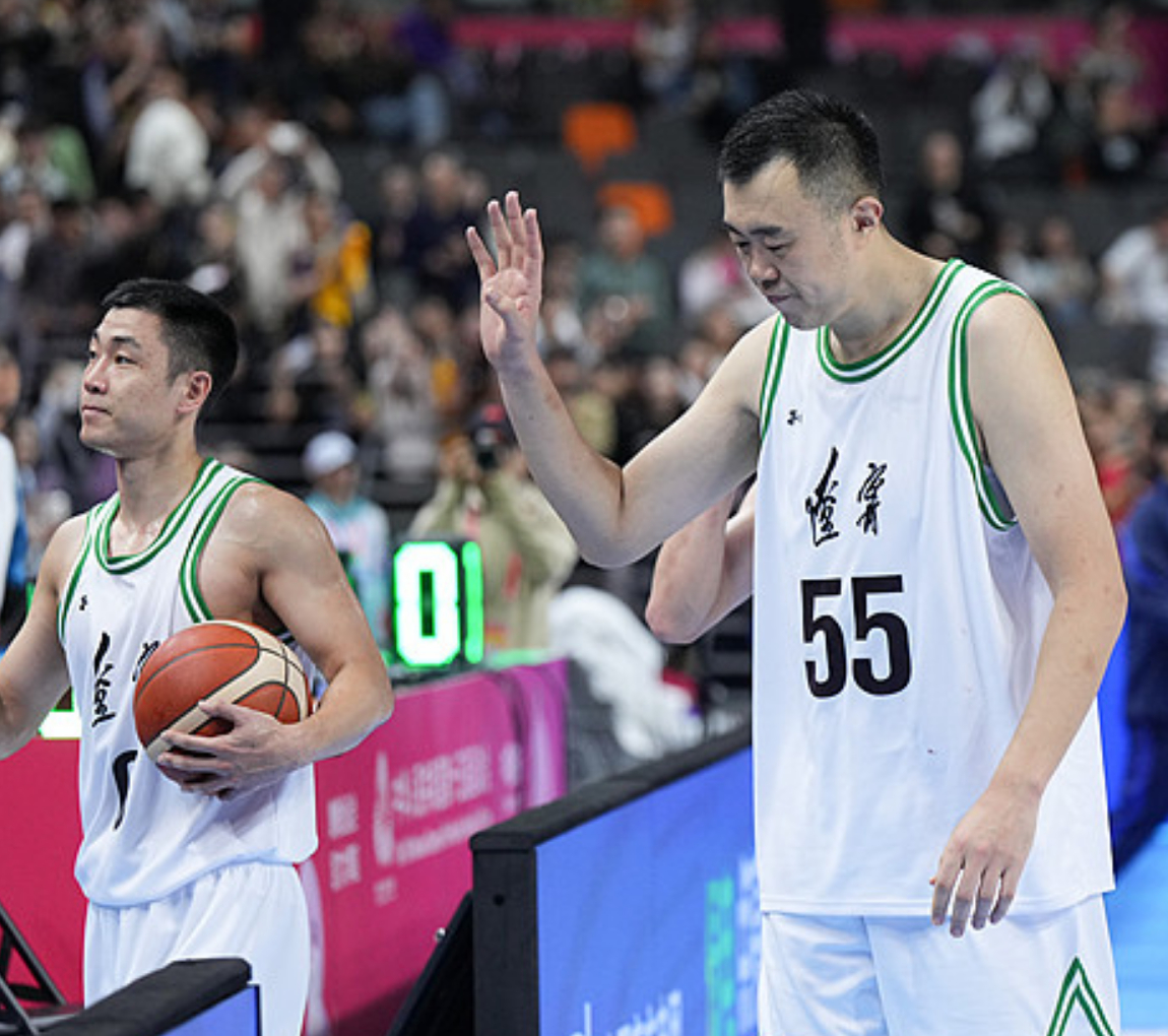 韩德君生涯谢幕战，5分17篮板，辽宁获得全运会第四名。祝福大韩退役快乐！ 