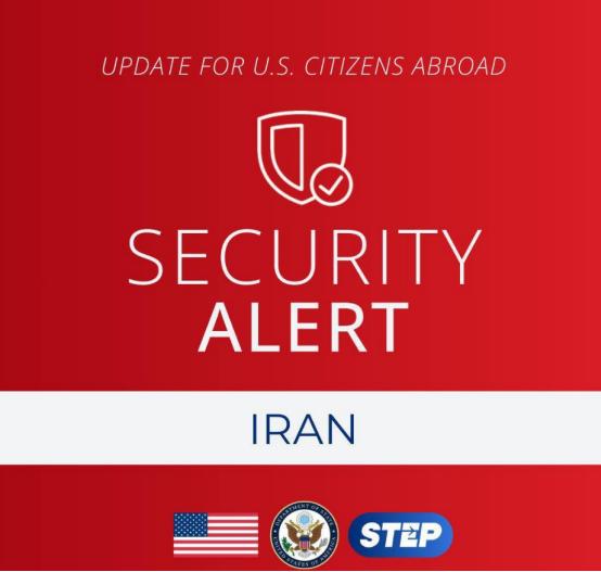 美国国务院呼吁美国公民撤离伊朗
 
最近美国国务院发出的呼吁可不是小题大做，直接