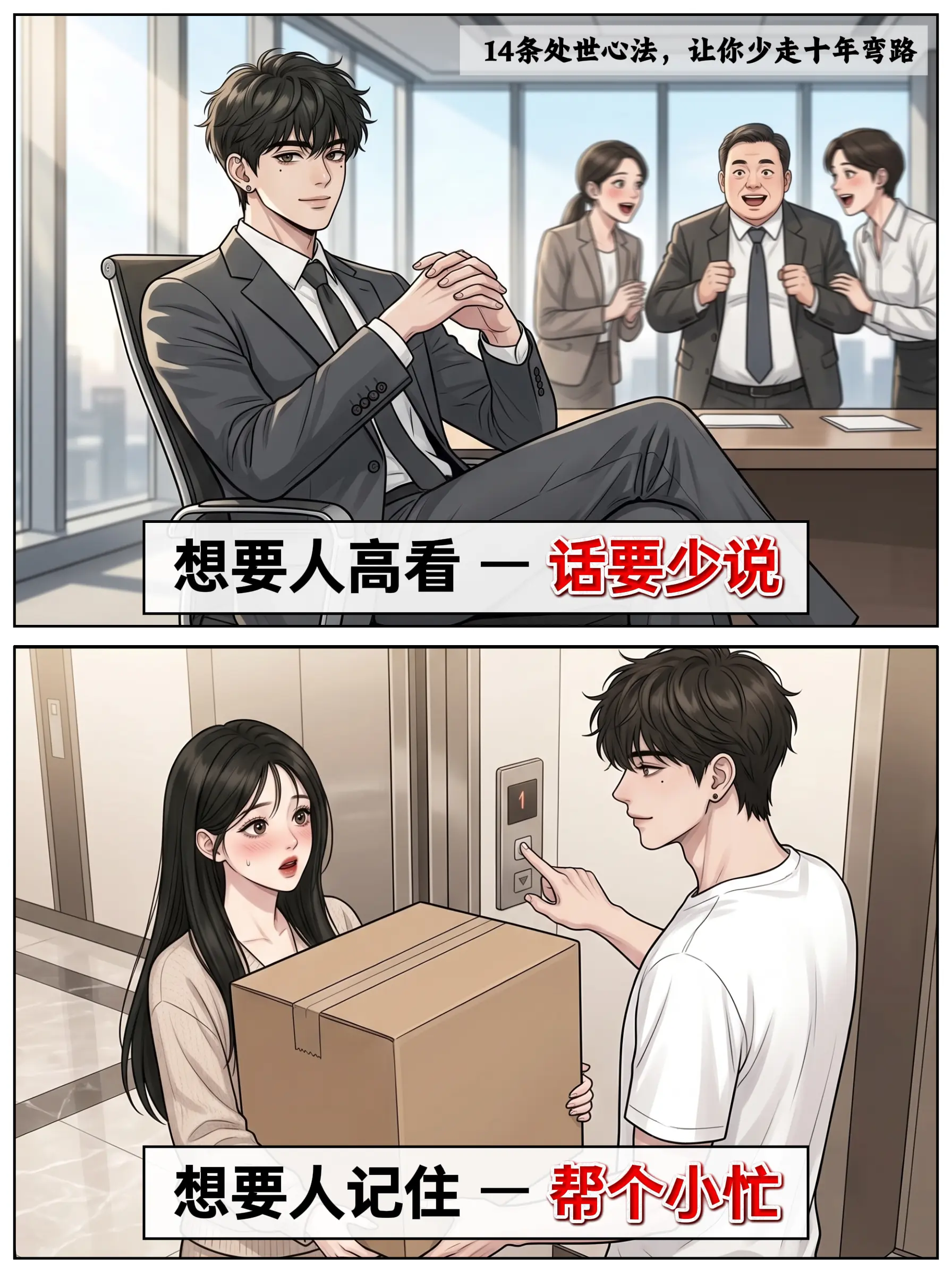 社会不温柔，但这些话很有用