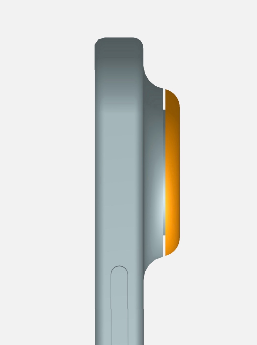 荣耀 Magic8 Pro Air 平嵌镜盖做出来应该是很漂亮的，这个弧度就跟手