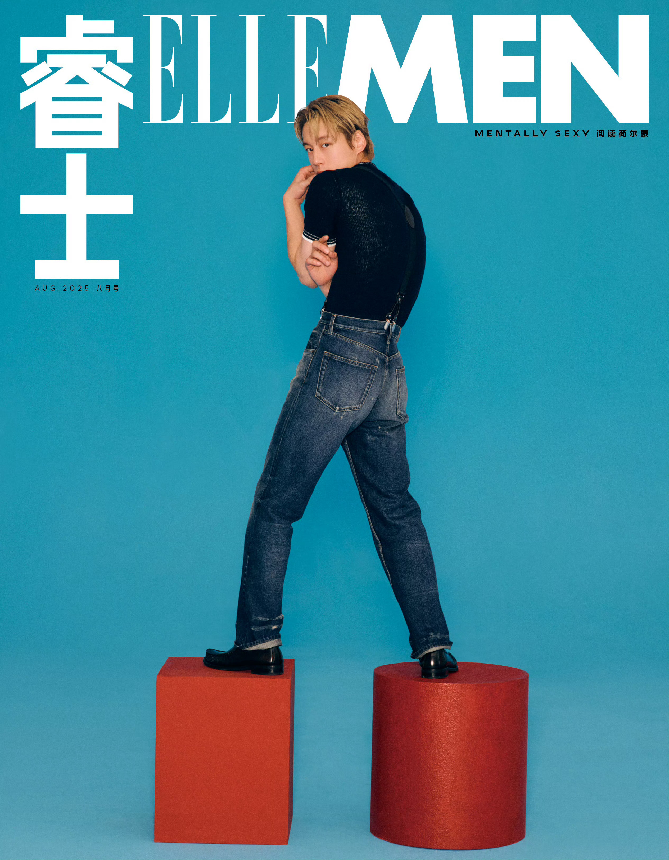 摄影师 梁横溢 登上ELLE MEN八月刊 恭喜肌肉小哥 ​​​