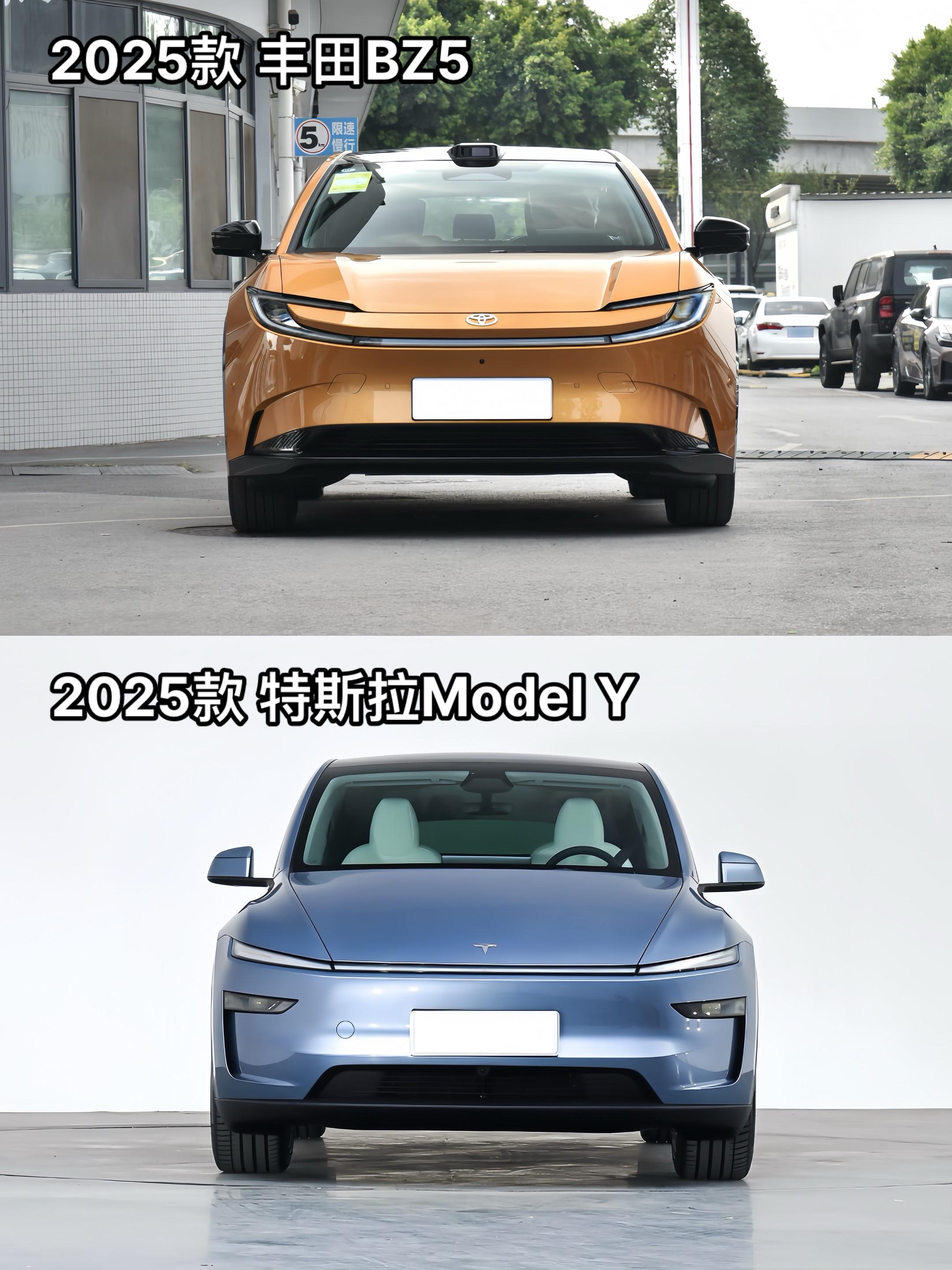 “国内新能源开创者”特斯拉Model Y遇“劲敌”丰田BZ5
