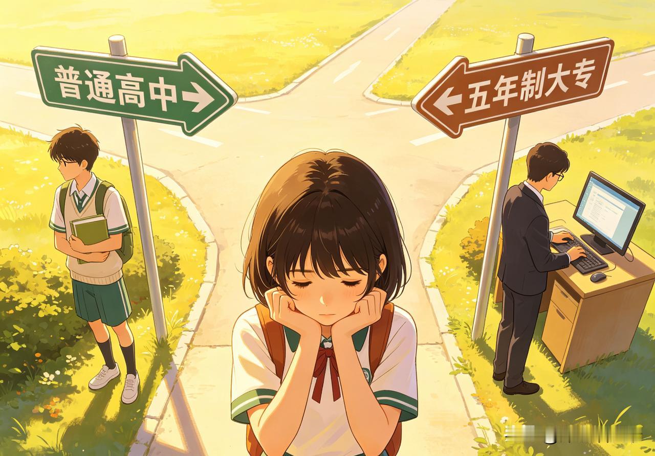 闺女中考预估400多分上不了高中！曲线读大专可行吗？
 
初三中考估分真的太揪心