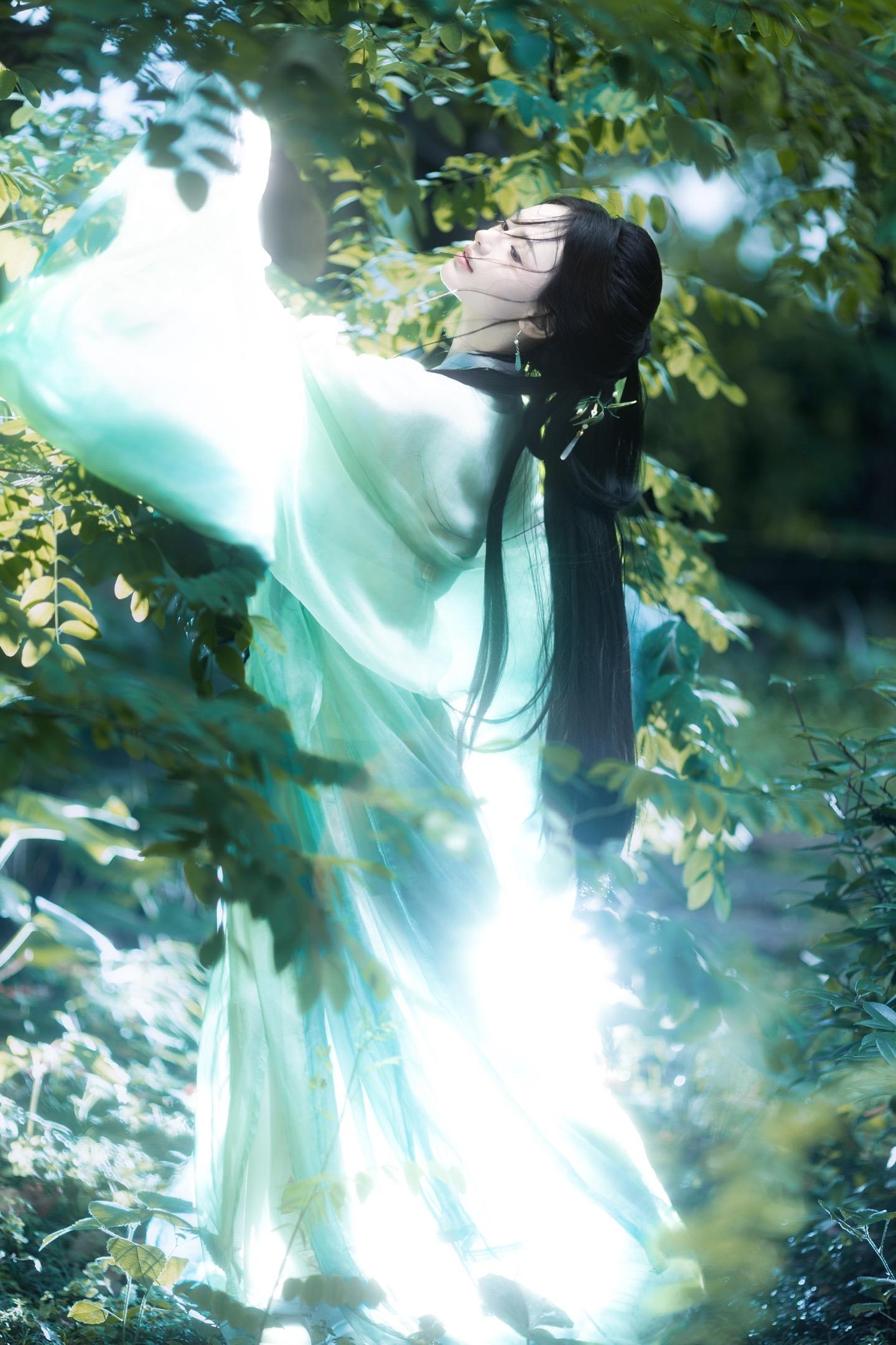 山月不知心底事。冷色系清冷风也太美了吧