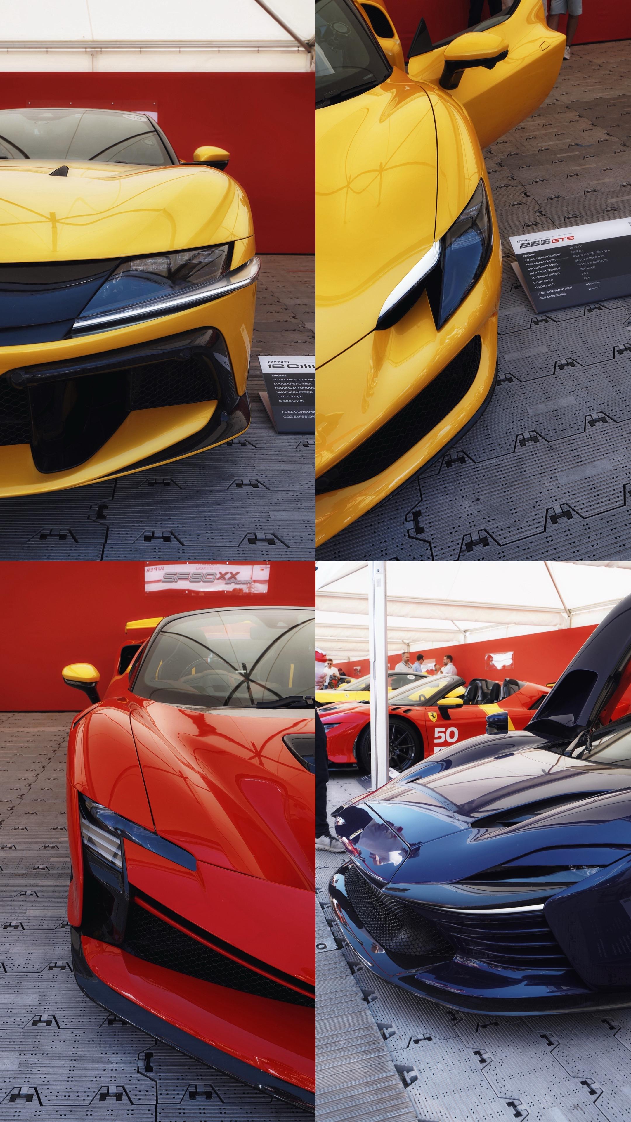 【请选择您的法拉利牌小汽车🚗】法拉利排面还是大：今年古德伍德速度节的...