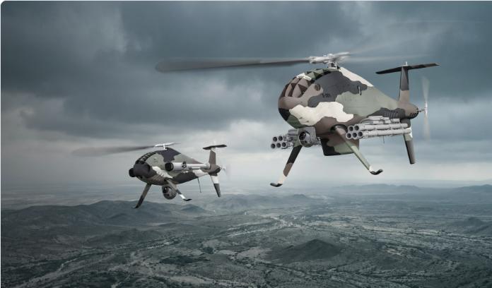 图中的飞行器是奥地利谢贝尔（Schiebel）最新研发的CAMCOPTER S-
