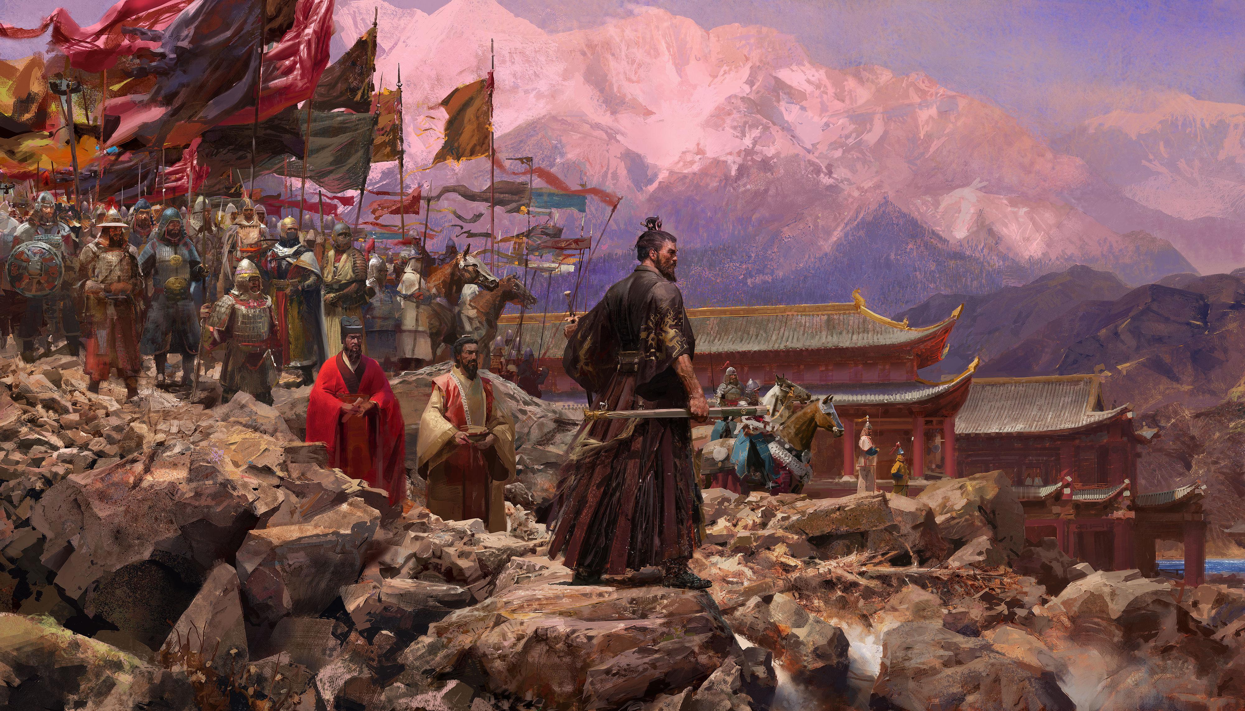 帝国时代 未使用插图Craig Mullins 绘制 