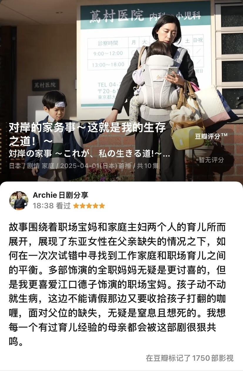 日剧 对岸的家务事（2025春日剧）