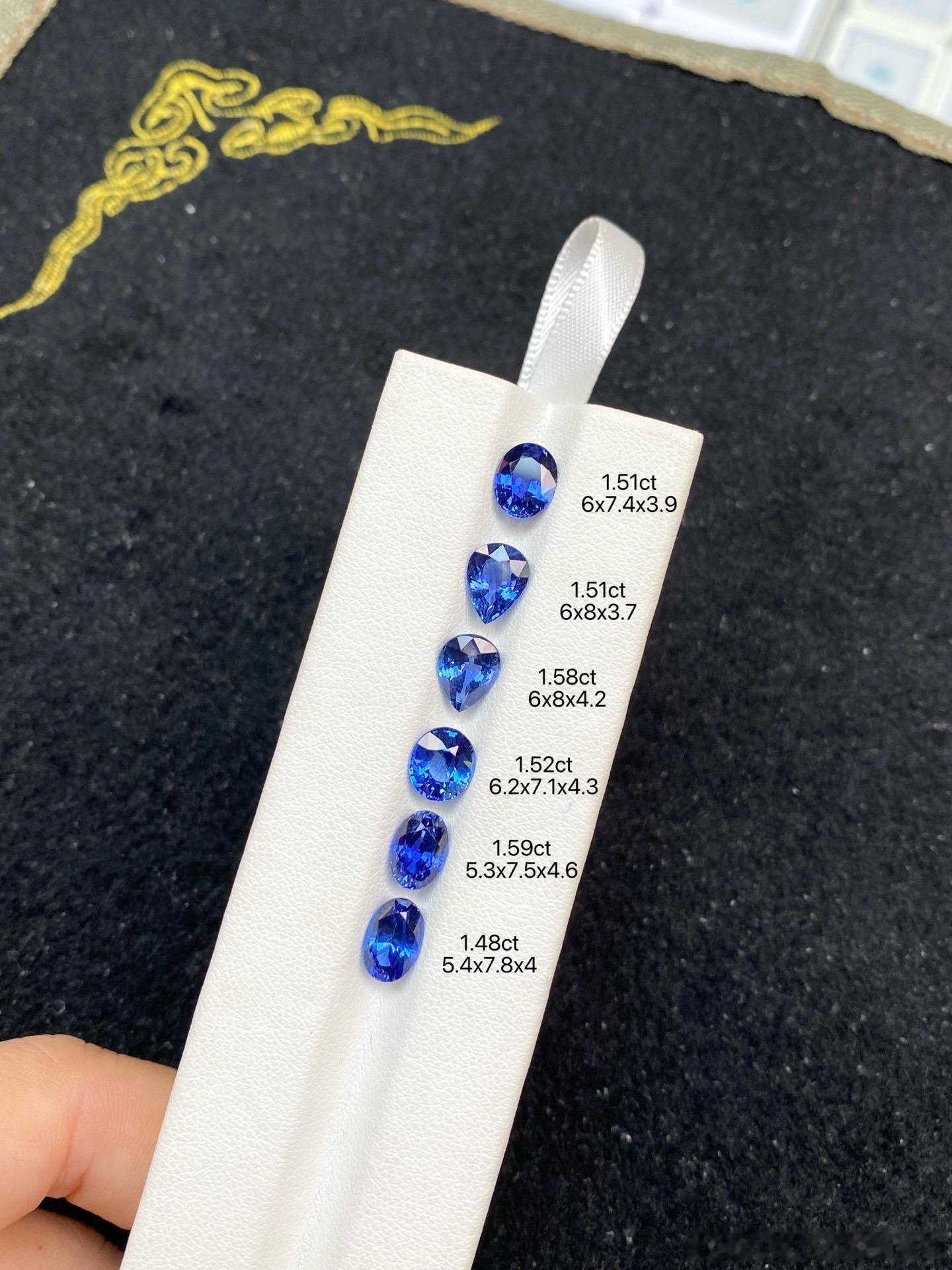 给九月生辰石预热！在刚玉一族里只要不是红宝石的就都叫蓝宝石。[偷笑] ​​​