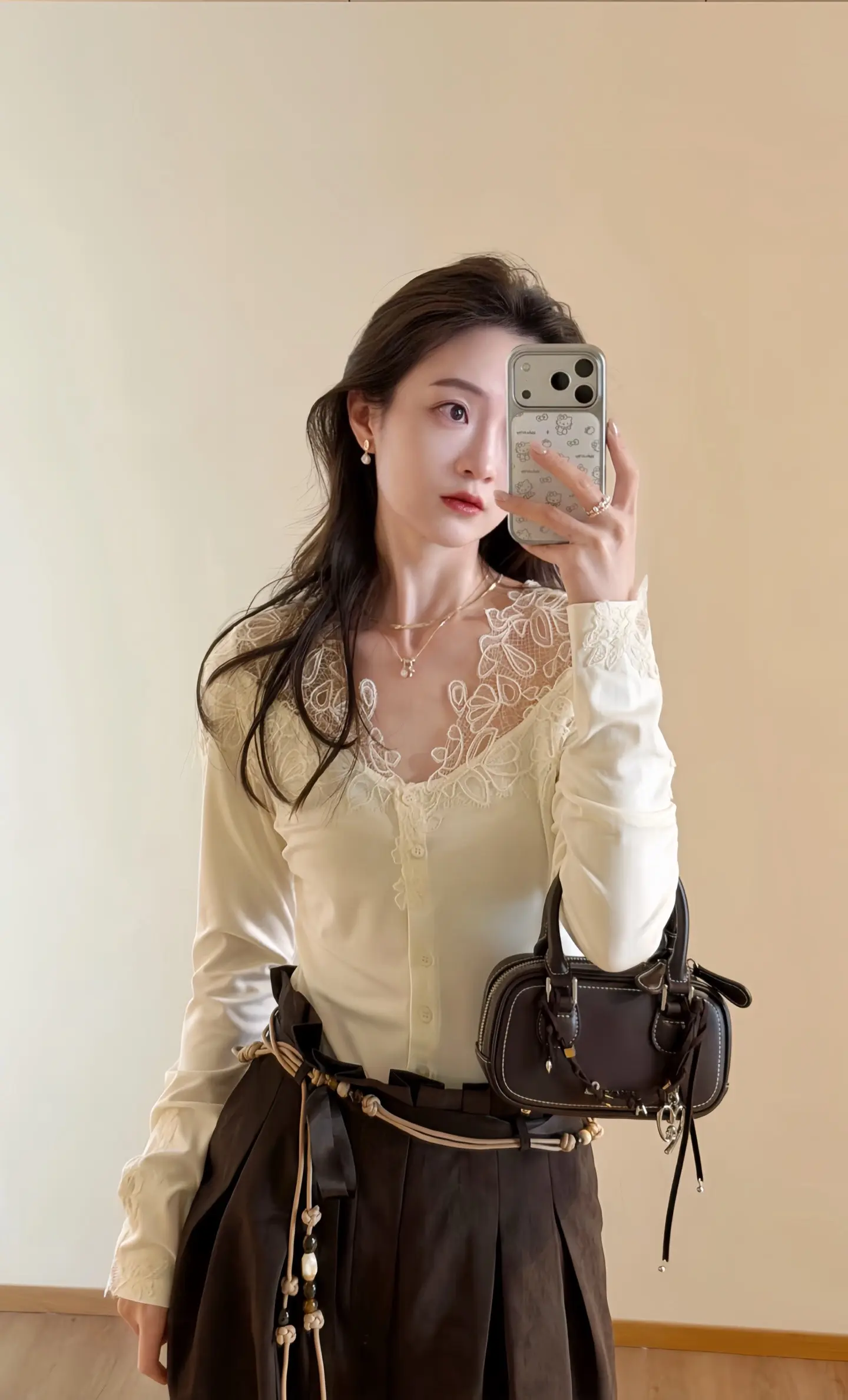 开春穿搭思路 韩系穿搭 温柔穿搭 简约气质穿搭 初春穿搭