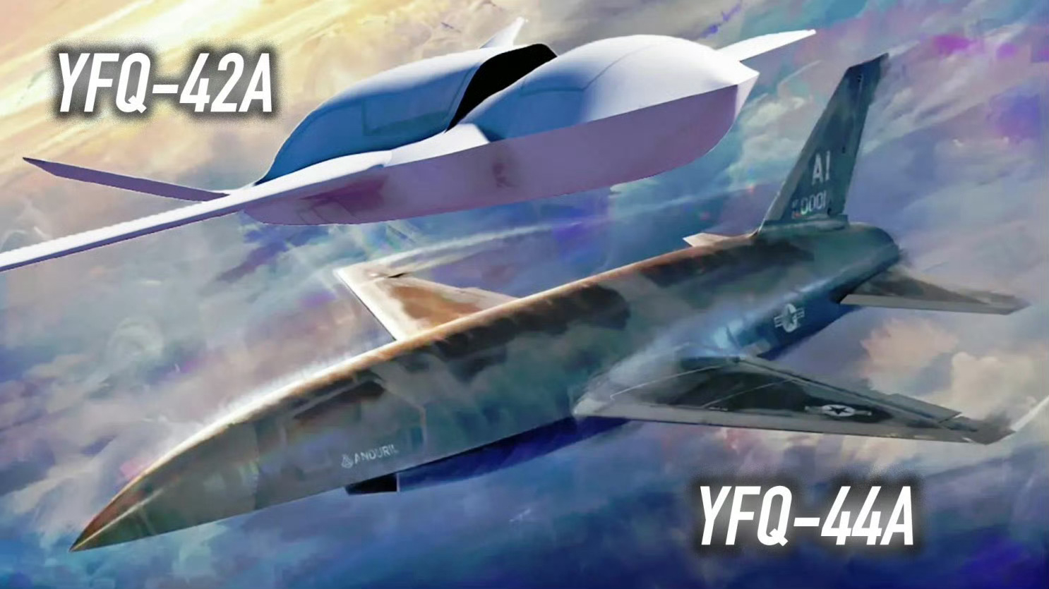 通用原子航空系统公司(GA-ASI) YFQ-42A协同作战无人机(CCA)发生