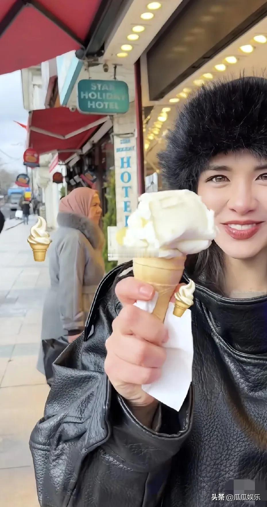 性感女星钟丽缇日子过得真的太爽了，国内挣钱国外花。她带着老公和大女儿去土耳其度假