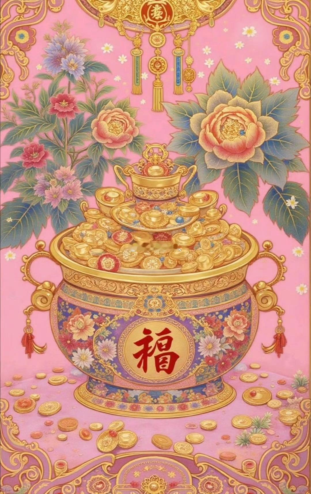 转走聚福盆，财运福气都来🙏 
