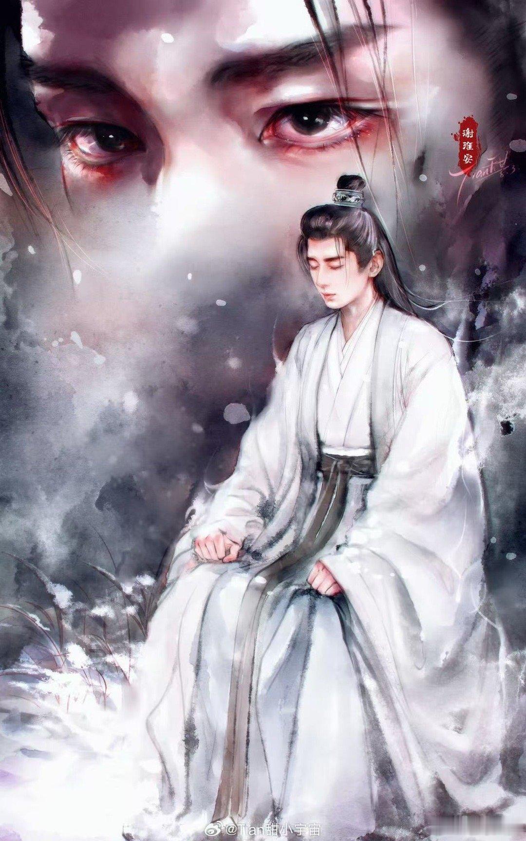 成毅长安二十四计立秋海报 这立秋海报的美学风格太独特了！剧组巧妙地将秋天的元素融