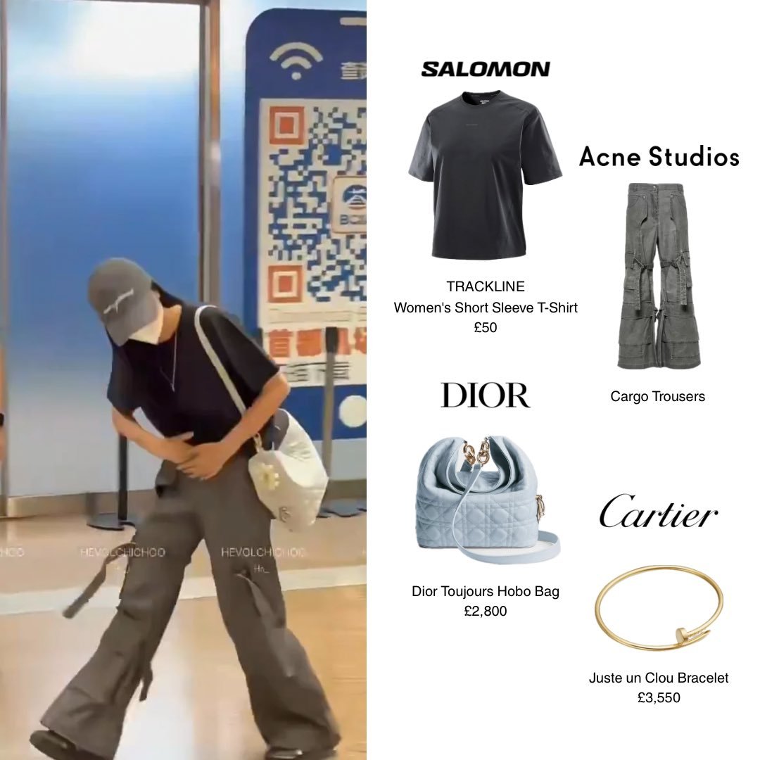 kimjisoo 20260809机场服饰科普Salomon全球品牌代言人JIS