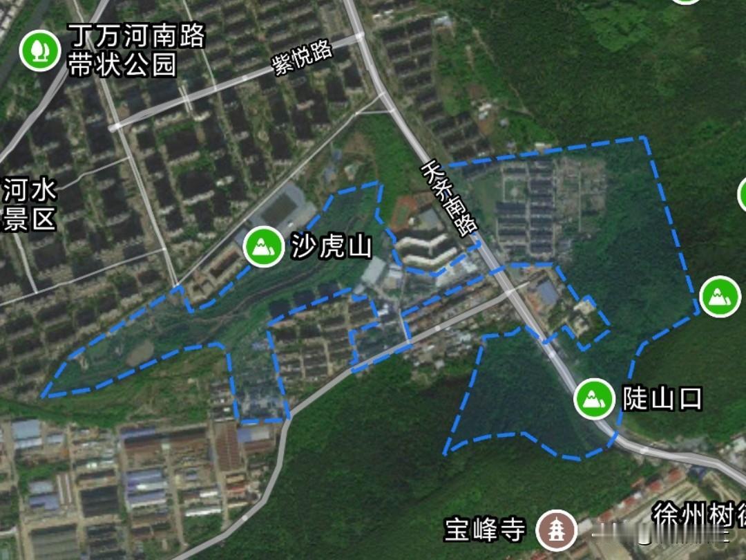 徐州市铜山区竟然有一块飞地在鼓楼区，什么原因造成的？