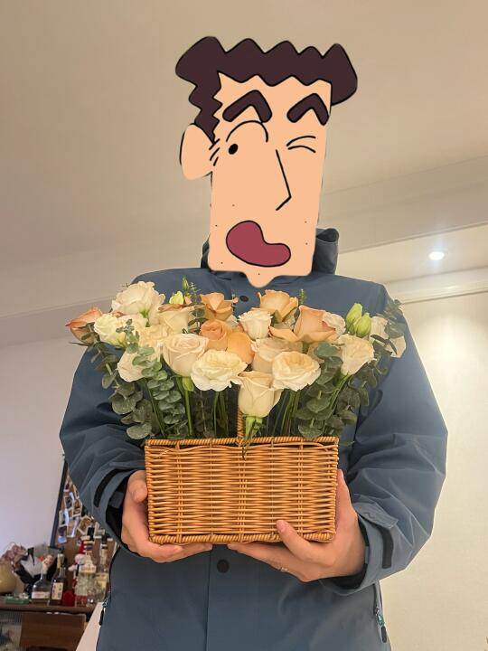 “广治的爱和他的花一样拿得出手”