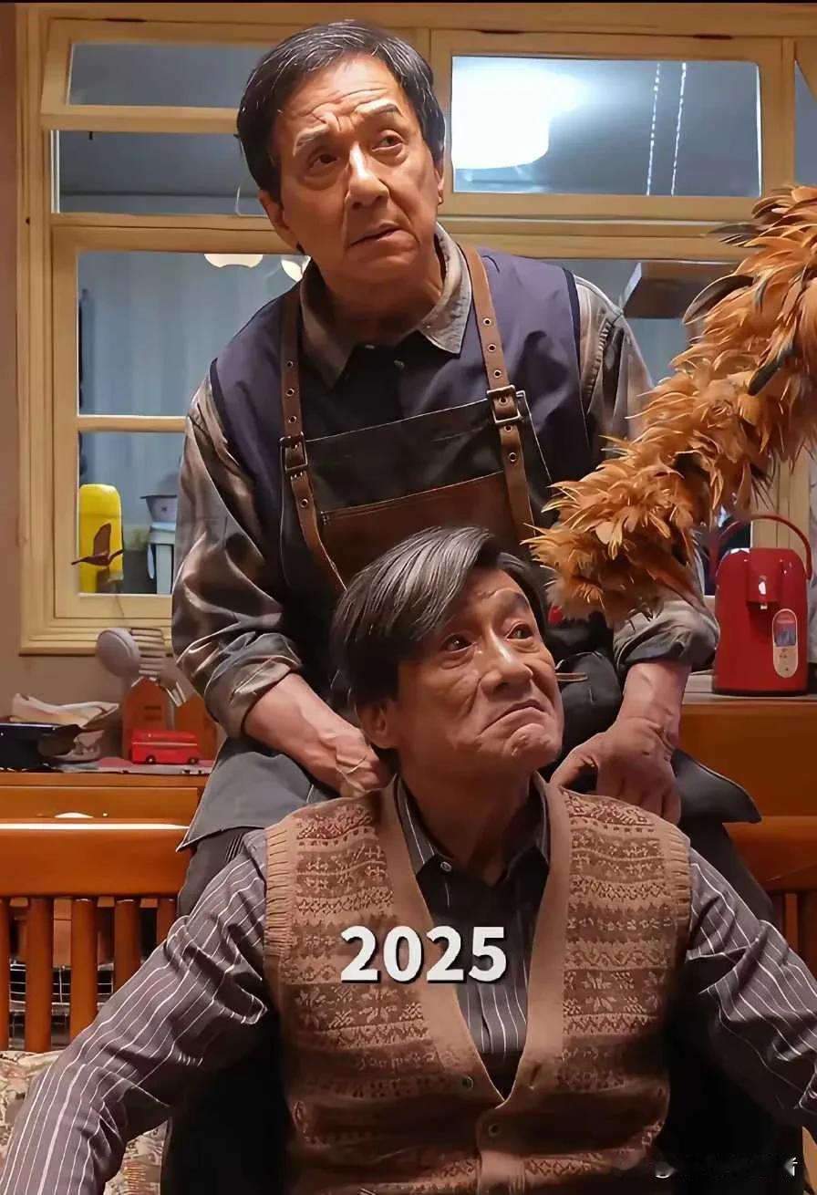 成龙和梁家辉时隔20年再次合作，真的感叹，时间都去哪里了？
20年前的《神话》还